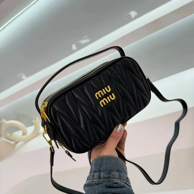 Miu Miu Cassette Quilted Leather