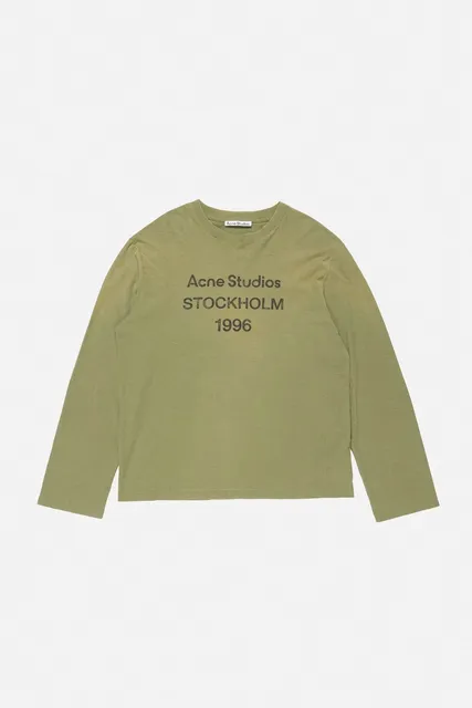 Acne Studios Long-Sleeve Tee Stockholm 1996 Print
