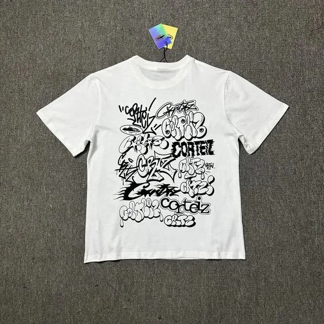 Corteiz Graphic Tee Graffiti Print