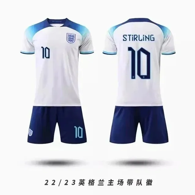 Nike × England National Team England 2022/23 Home Kit Stirling #10