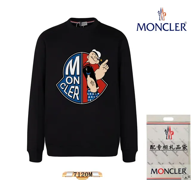 Moncler Crewneck Sweatshirt Popeye Graphic