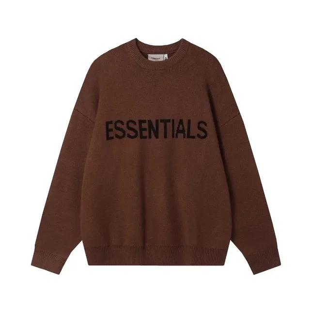 Fear of God Essentials Knit Sweater ESSENTIALS Logo