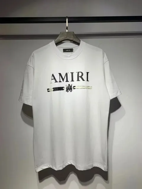Amiri Graphic Tee Logo Print