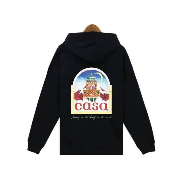 Casablanca Hoodie Casa Print