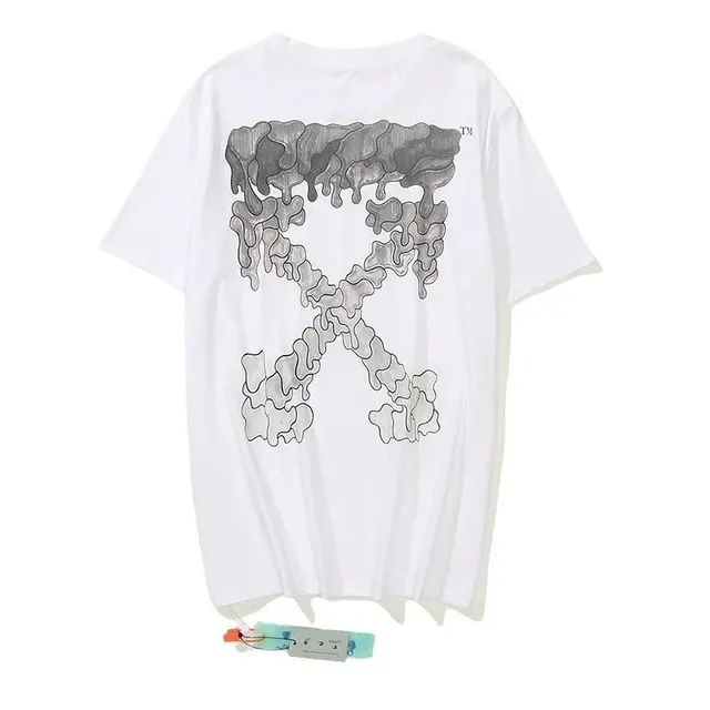 Off-White Arrow Graphic Tee Dripping Arrow