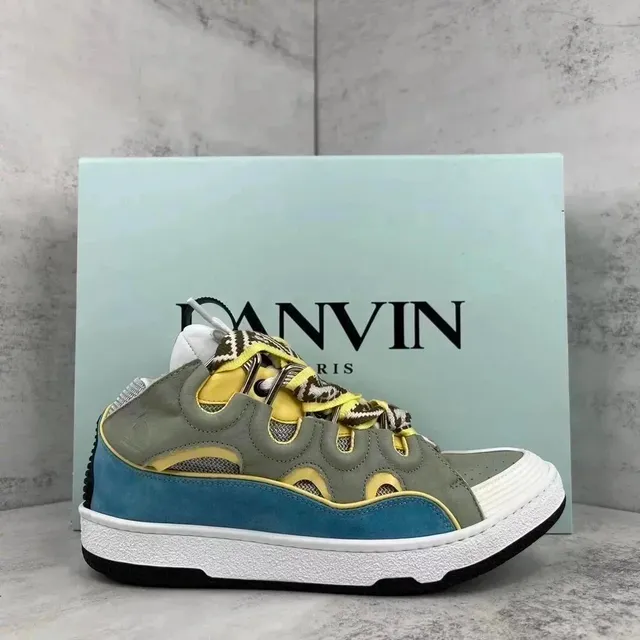 Dior B23 Low Olive Green Blue Yellow