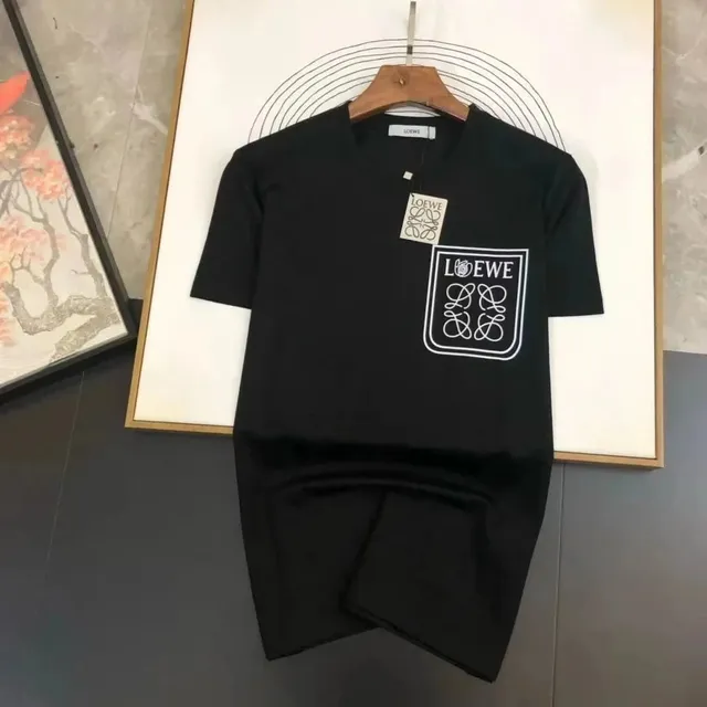 Loewe Logo Pocket T-Shirt Anagram Print
