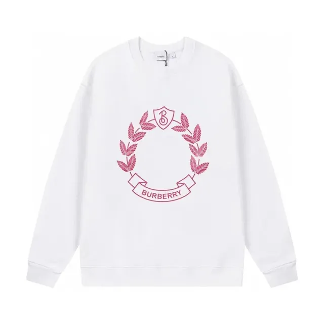 Burberry Crewneck Sweatshirt Laurel Wreath Print
