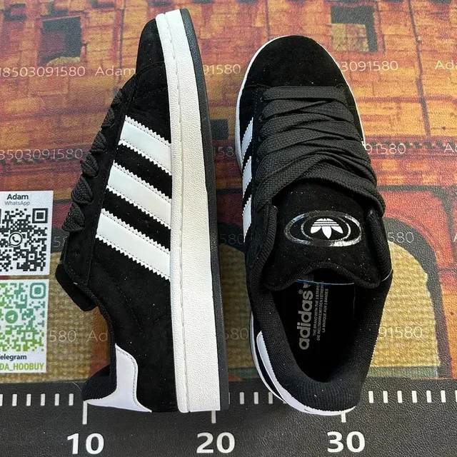 Adidas Campus Black White