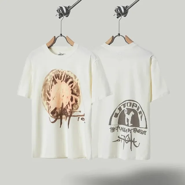Travis Scott × Gallery Dept. Graphic Tee Utopia Print