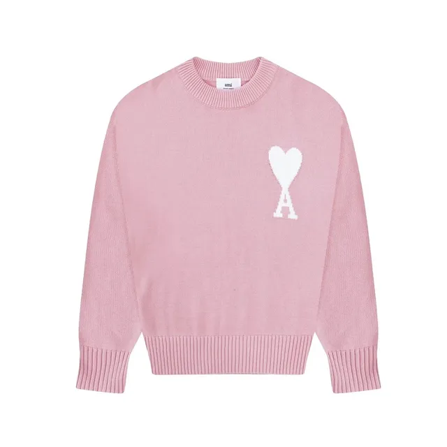 AMI Paris Knit Sweater Heart Logo