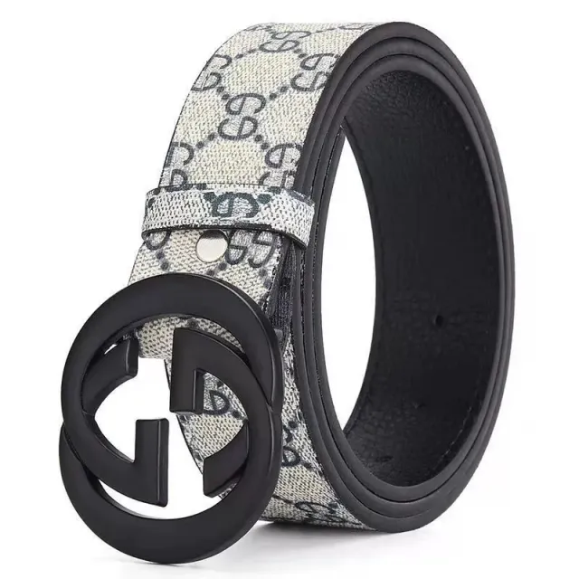 White black buckle