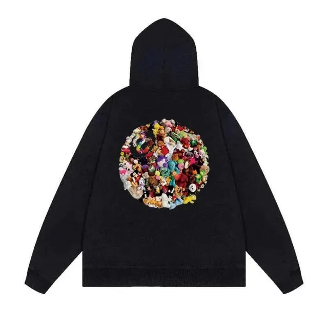 Stüssy Hooded Sweatshirt Stuffed Toy Collage