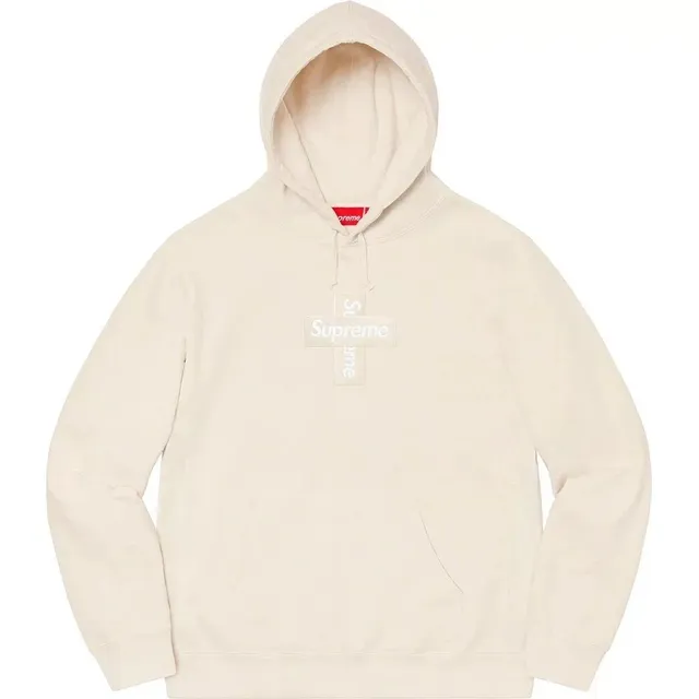 Supreme Box Logo Hooded Sweatshirt Cross Logo