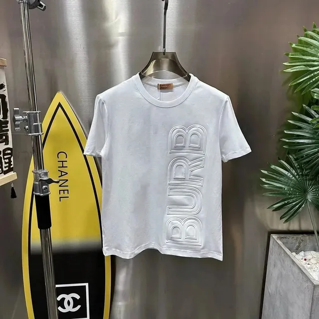 Burberry Logo T-Shirt Embossed BURB