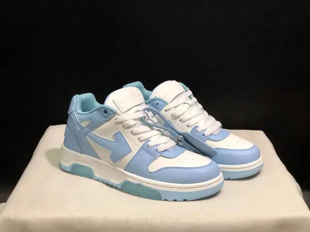 Off-White Industrial Light Blue and White