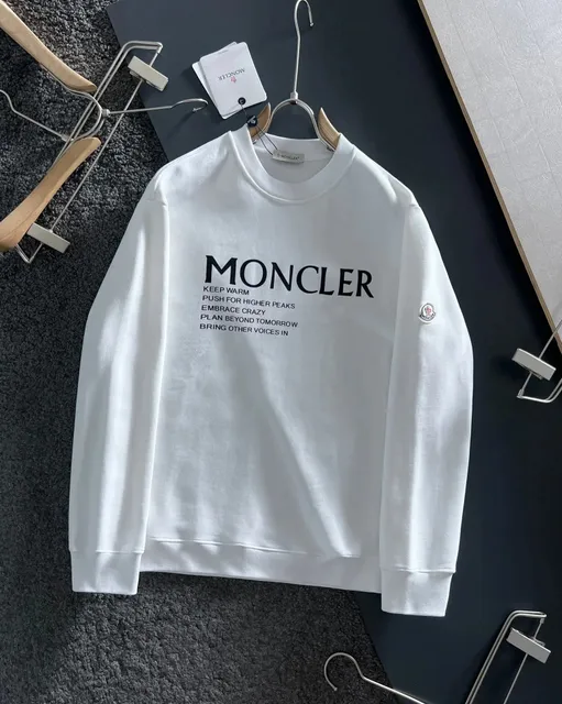 Moncler Crewneck Sweatshirt Logo Print
