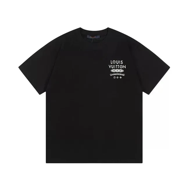 Louis Vuitton T-Shirt Monogram Print Black