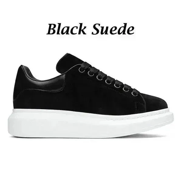 Alexander McQueen Sneaker Black Suede