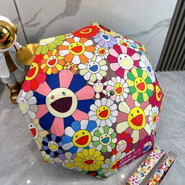 Takashi Murakami Flower Umbrella Smiling Flower Print