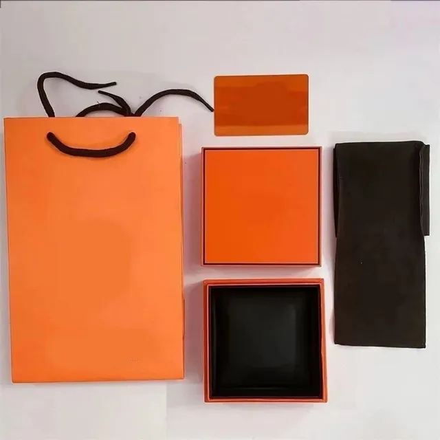 Hermès Gift Set Orange and Black