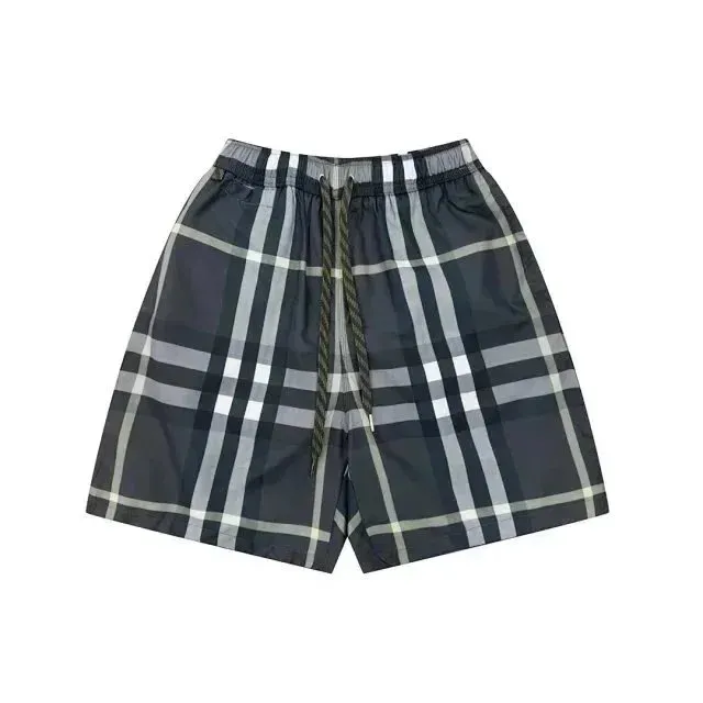 Burberry Checkered Shorts Classic Check Navy