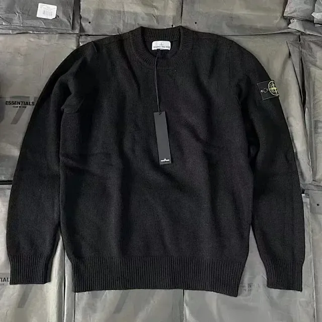 Stone Island Crewneck Sweater Black