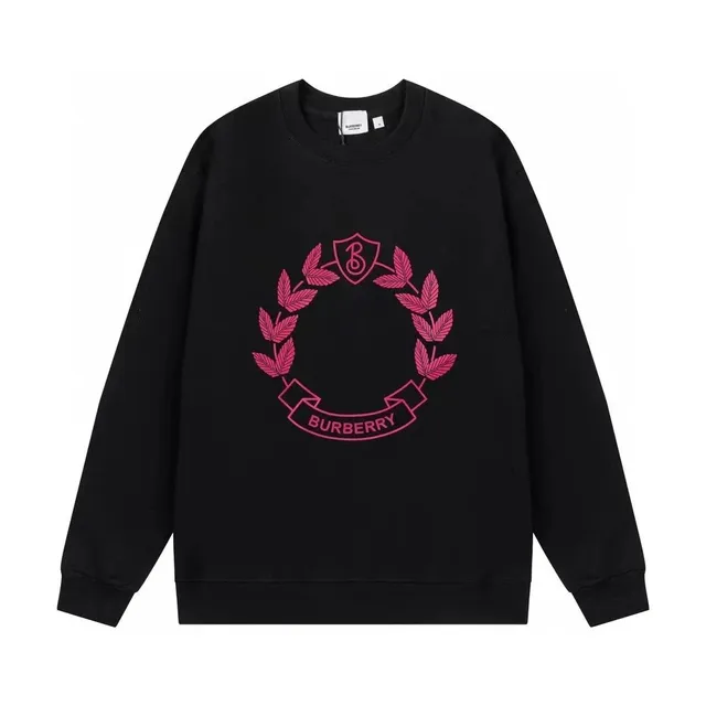 Burberry Crewneck Sweatshirt Laurel Wreath Print