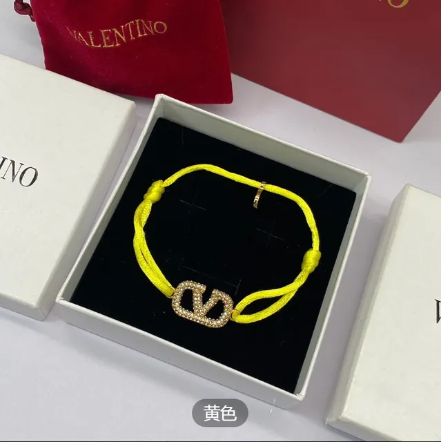 Valentino VLogo Bracelet Crystal-Embellished