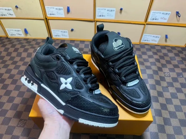 Louis Vuitton LV Trainer Monogram Mesh