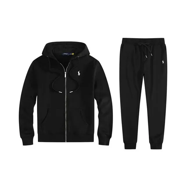 Polo Ralph Lauren Hoodie and Joggers Set Black