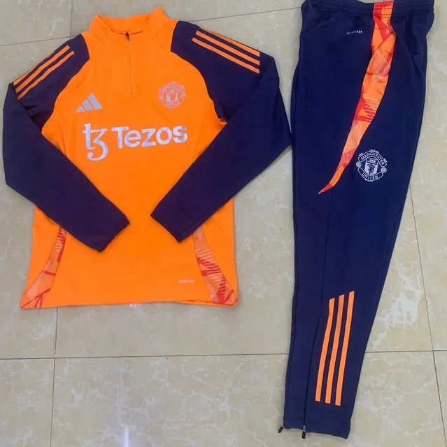 Adidas × Manchester United Training Set Tezos Sponsor