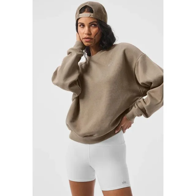 Alo Yoga Oversized Sweatshirt Minimal Logo