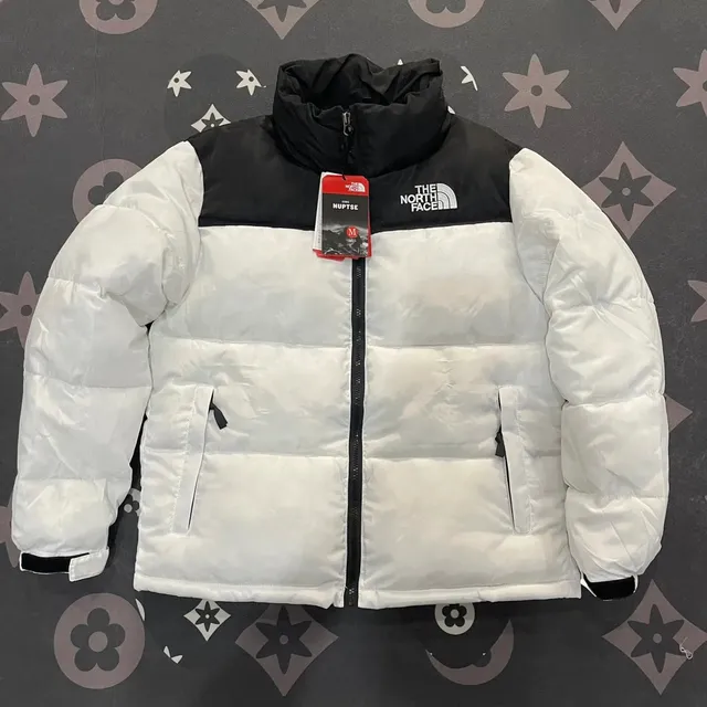 The North Face Nuptse Jacket White/Black
