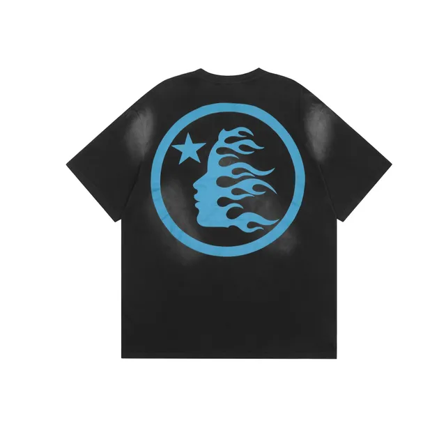 Hellstar Graphic T-Shirt Flame Face Logo