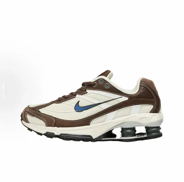 Nike Shox R4 Brown/White/Blue