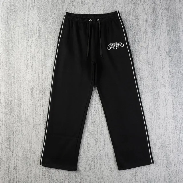 Corteiz Track Pants White Stripe