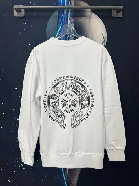 Chrome Hearts Crewneck Sweatshirt Cross Logo Print
