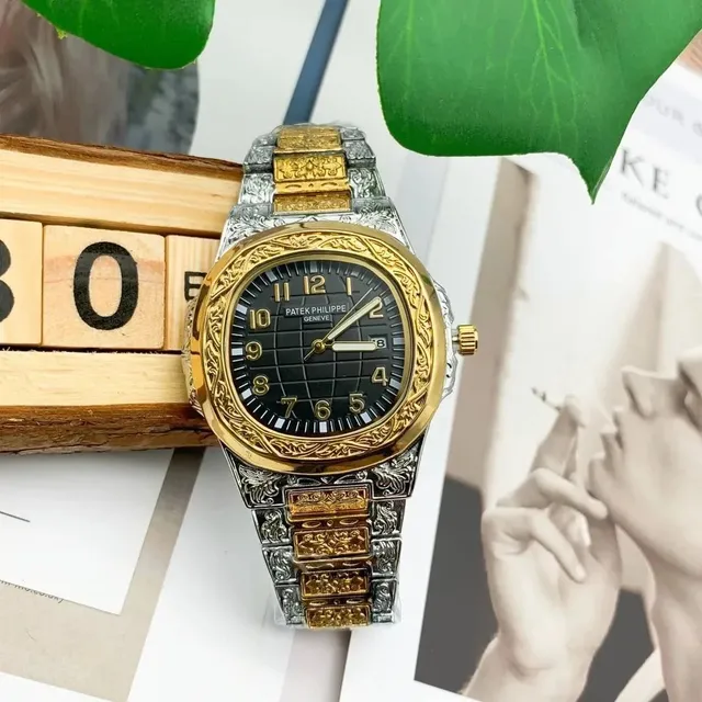 Patek Philippe Nautilus Two-Tone Ornate