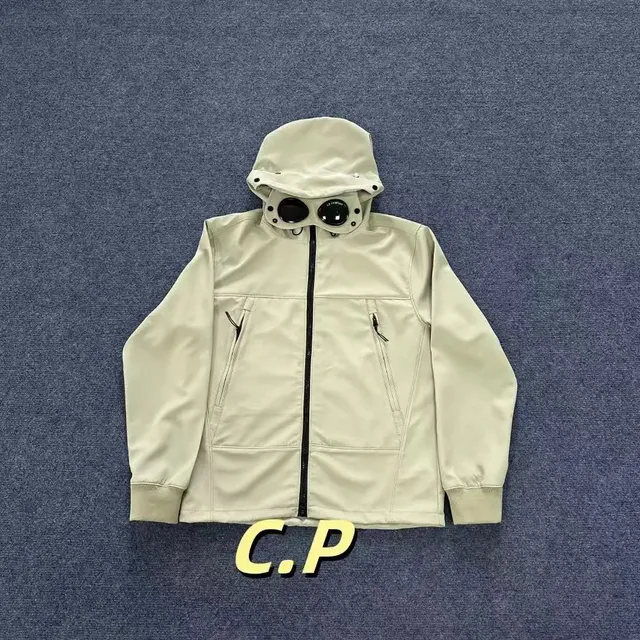 C.P. Company Goggle Jacket Beige