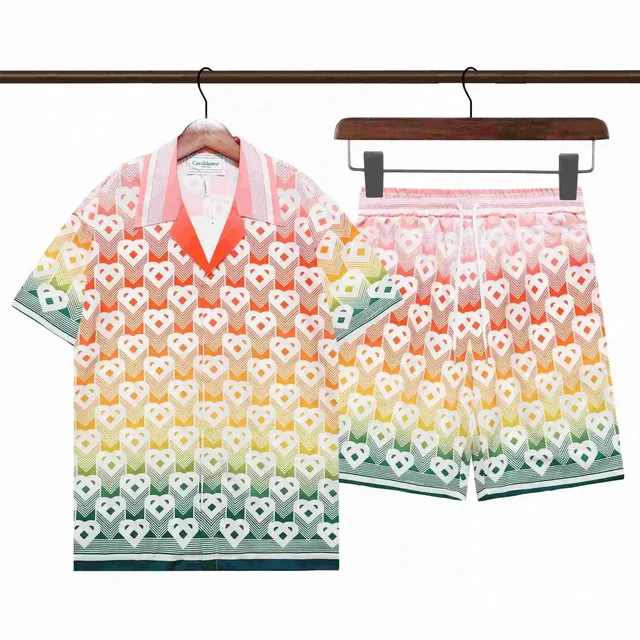 Casablanca Heart Print Set Gradient Heart Pattern