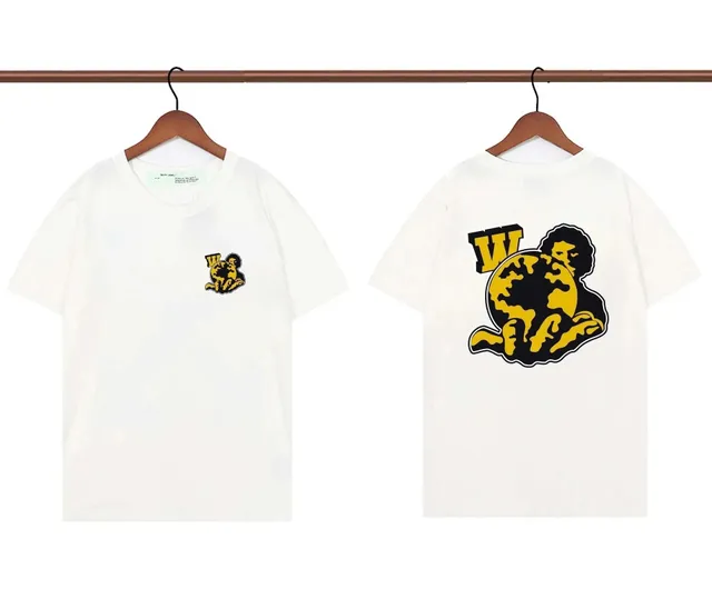 Off-White Graphic T-Shirt World Print