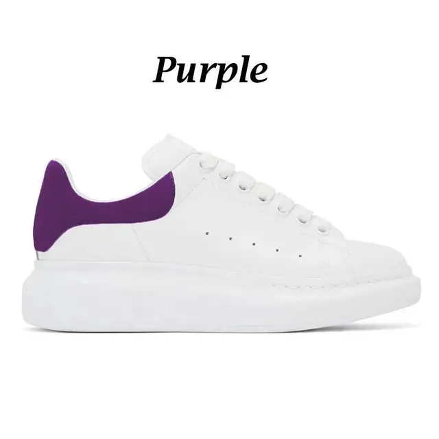 Alexander McQueen Oversized Sneaker White Purple