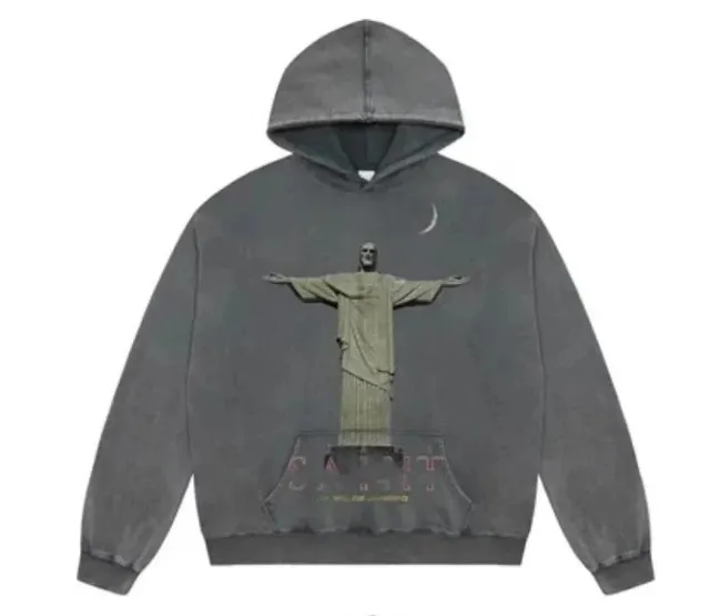 Balenciaga Hoodie Christ the Redeemer Print
