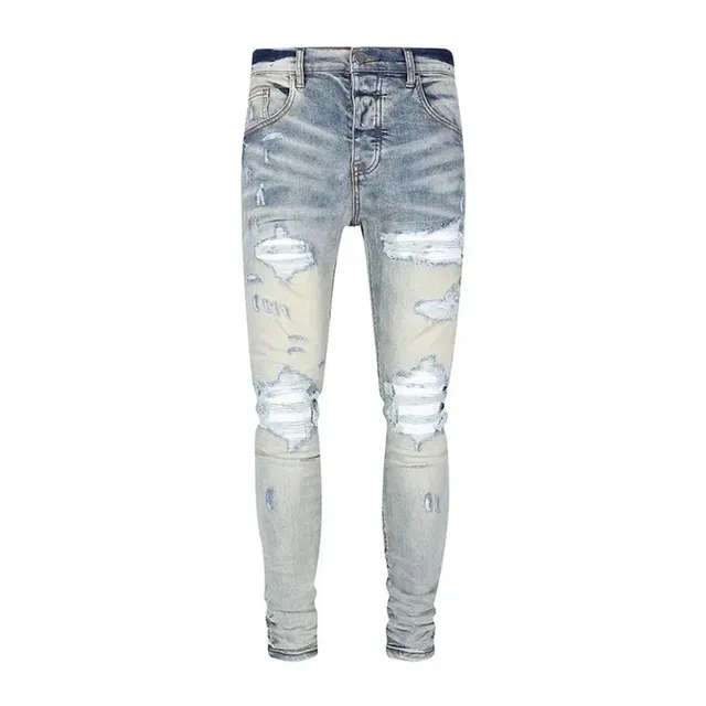 Levi's 501 Skinny Distressed Light Wash