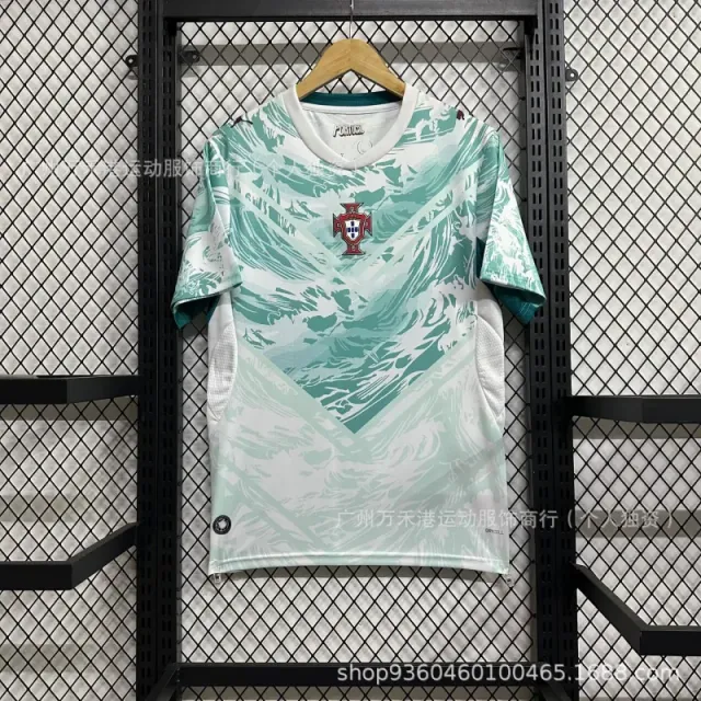 Nike Portugal Away Jersey Wave Print