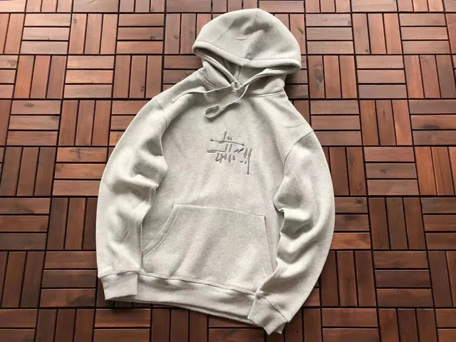 Stüssy Hooded Sweatshirt Embroidered Logo