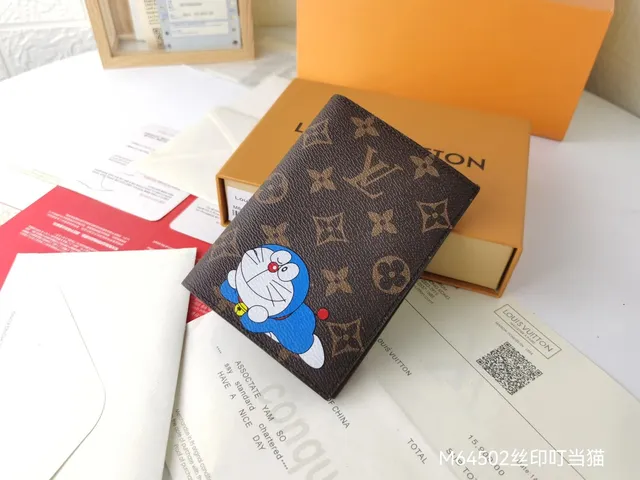 Louis Vuitton Wallet Doraemon Monogram