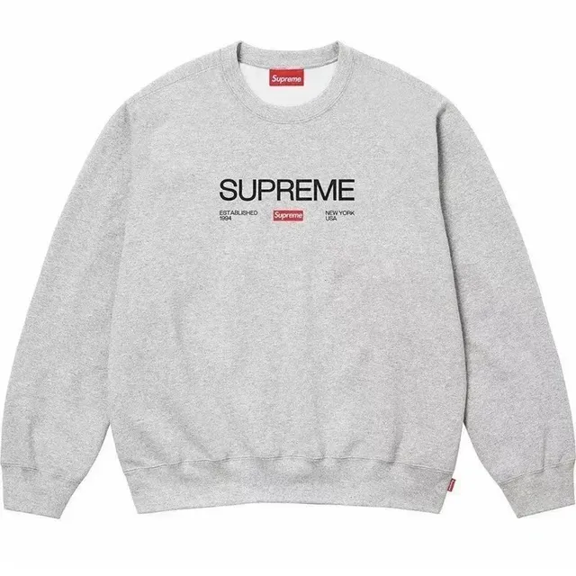 Supreme Crewneck Sweatshirt Box Logo