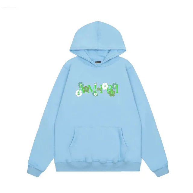 Amiri Hoodie Floral Logo